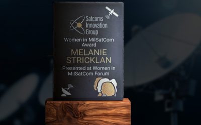 Melanie Stricklan Wins Women in MilSatCom Innovation Award 2025