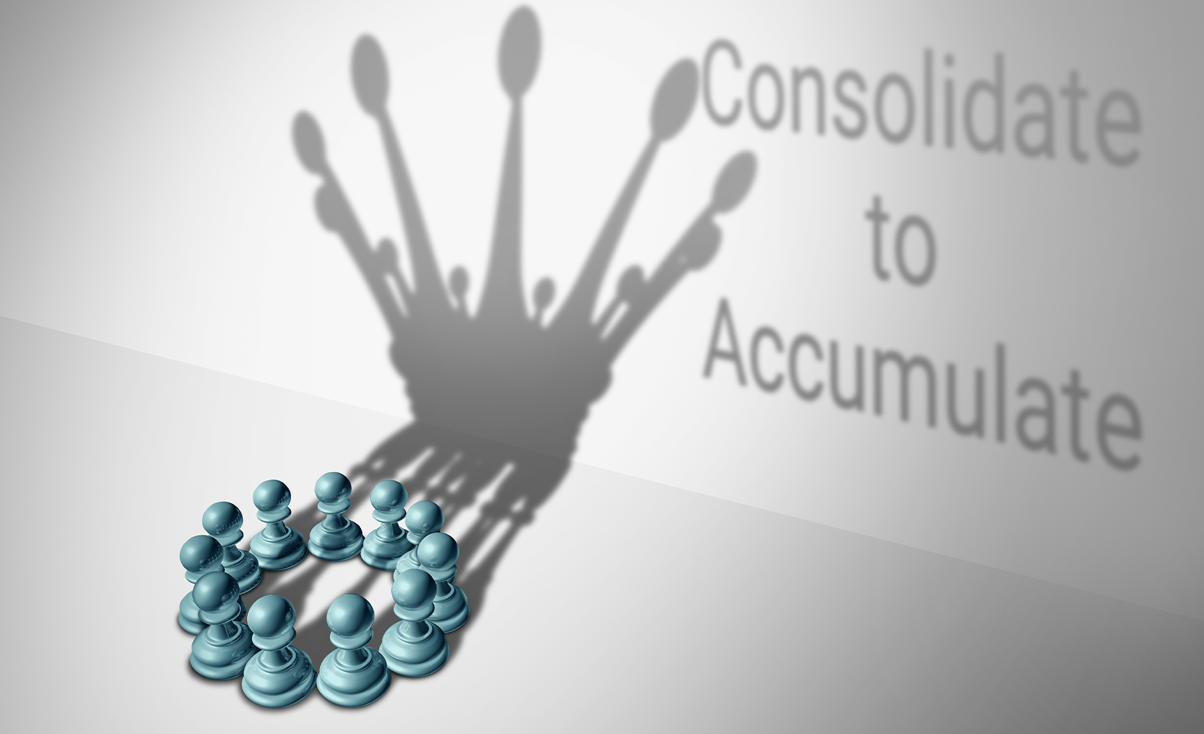 Consolidate to Accumulate
